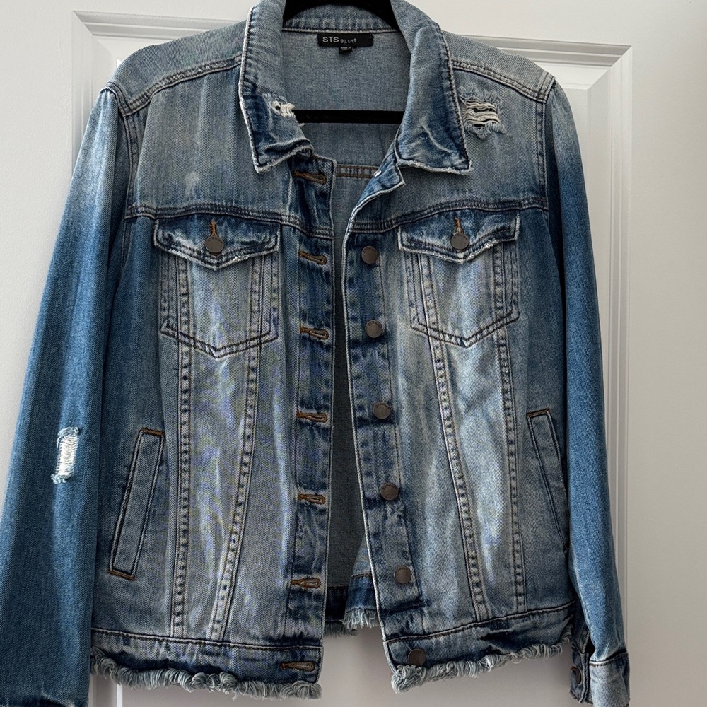 STS Blue Faded Denim Jacket